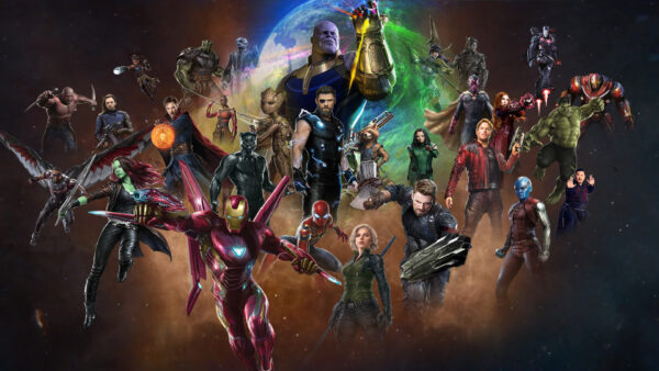 Wallpaper Hulk, Loki, Milaje, Falcon, Gamora, Groot, Olsen, Elizabeth, Dora, Desktop, Destroyer, The, Galaxy, Movies, Drax, Guardians