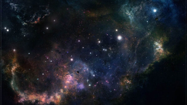 Wallpaper Colorful, Earth, Sky, Stars, Nebula, Space, Galaxy
