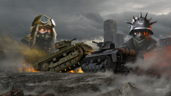 Wallpaper Fight, Crossout, Truck