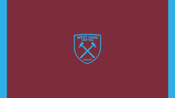 Wallpaper Emblem, Ham, Dark, Background, Maroon, West, Logo, United, Soccer, F.C
