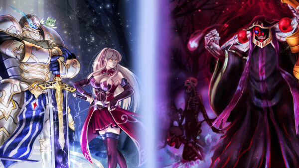 Wallpaper Glenys, Ooal, Lalatoya, Gown, Ariane, Ainz, Chiyome, Crossover, Arc