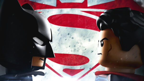 Wallpaper Batman, Superman, Lego