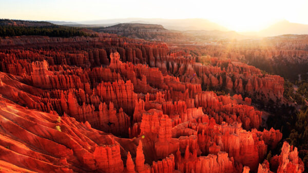 Wallpaper Park, Canyon, Panorama, Utah, Bryce, National, Rocks