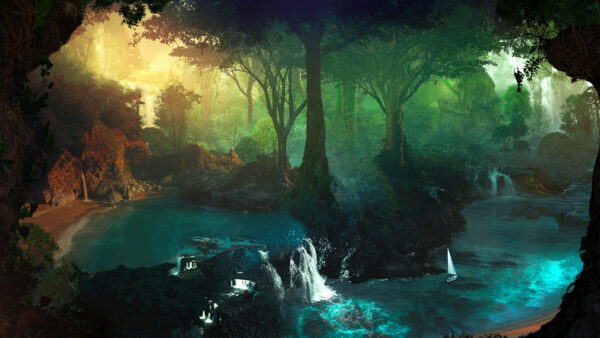 Wallpaper Forest, Dream