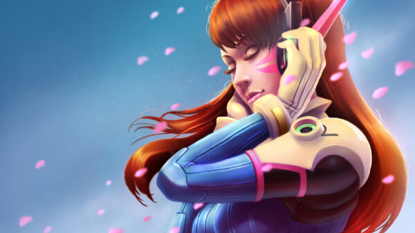 Wallpaper Artwork, Dva, Overwatch