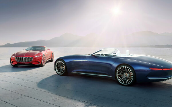 Wallpaper Mercedes, Vision, Coupe, Cabriolet, Maybach