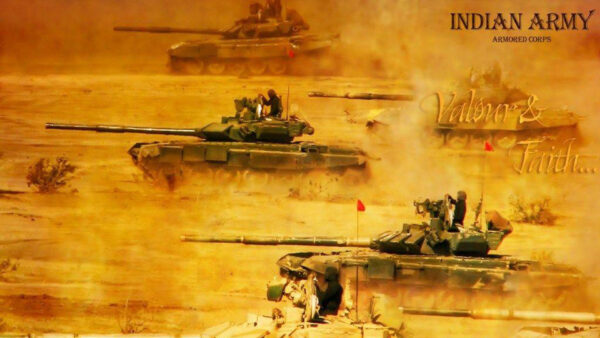 Wallpaper Military, With, Army, Indian, Desktop, Tank