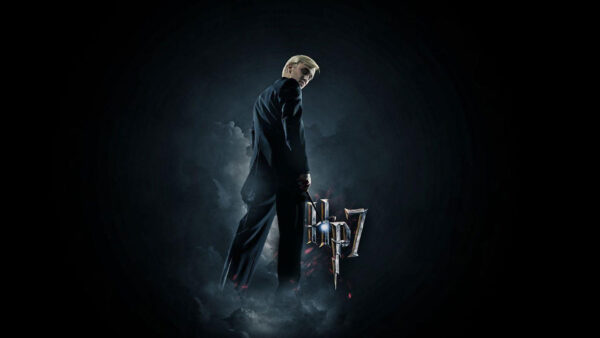 Wallpaper Back, With, Desktop, Malfoy, Wand, Looking, Draco