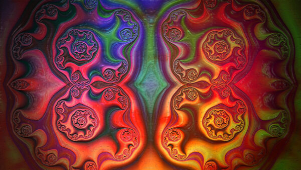 Wallpaper Colorful, Fractals, Desktop, Flower, Trippy