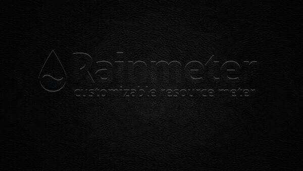 Wallpaper Rainmeter, Black, Desktop, Background, Word