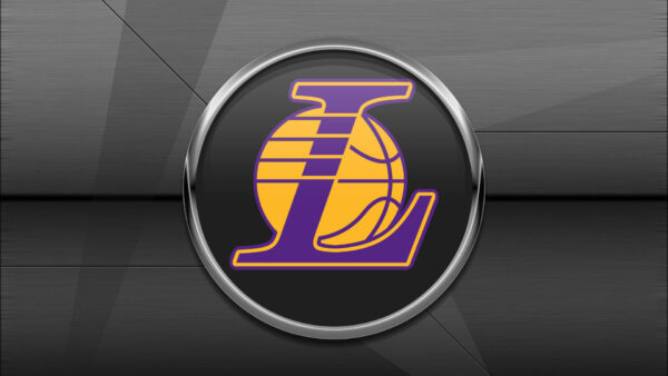 Wallpaper Background, Lakers, Black, Logo