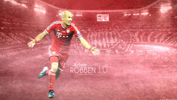 Wallpaper Bayern, Red, Robben, Background, Munich, Arjen