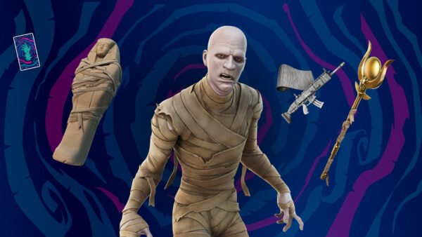 Wallpaper Fortnite, Skin, Mummy