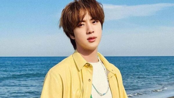 Wallpaper Blue, White, Wearing, Standing, Sky, Yellow, Ocean, Dress, Background, Jin