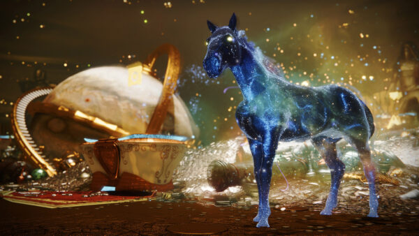 Wallpaper Light, Horse, Destiny, Beyond