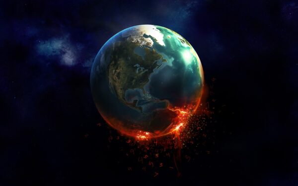 Wallpaper Burning, Earth, Knowing