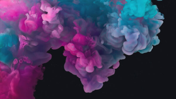 Wallpaper Smoke, Colorful