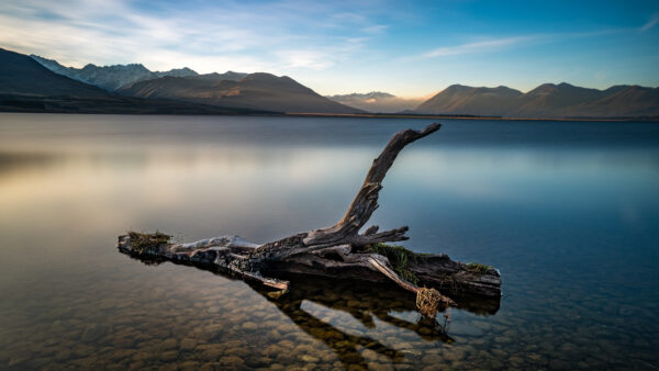 Wallpaper During, Brown, Under, Daytime, Lake, Dry, Nature, Front, Blue, Landscape, Desktop, Earth, Tree, Mountain, Mobile, Sky