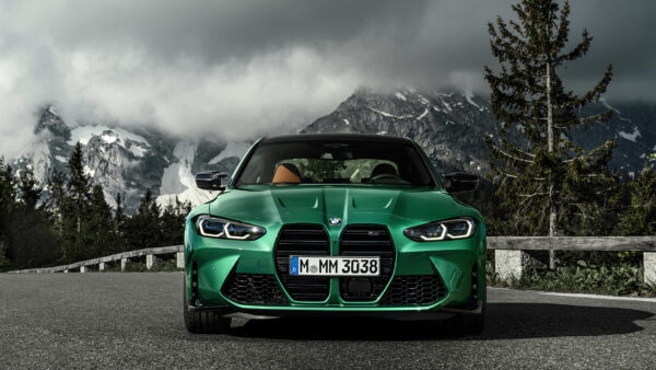 Wallpaper Desktop, Green, Bmw, Cars, 2020, Competition