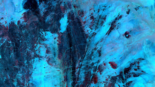 Wallpaper Blue, Desktop, Stains, Light, Mobile, Black, Paint, Abstract