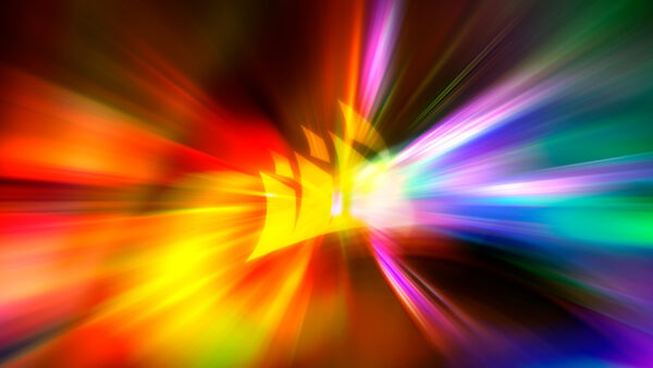 Wallpaper Desktop, Rays, Abstract, Colorful