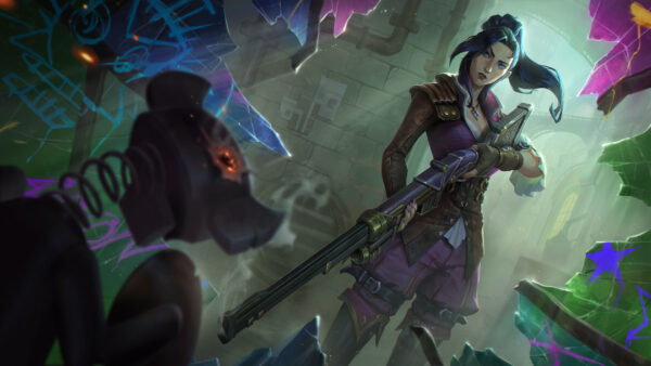 Wallpaper Caitlyn, Arcane