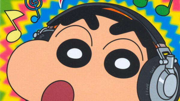 Wallpaper Headphones, With, Shinchan