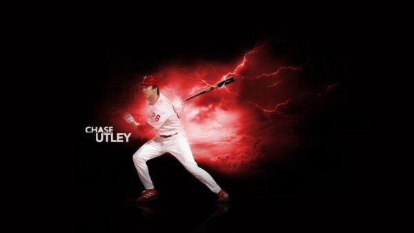 Wallpaper Lightning, Black, Desktop, With, And, Background, Phillies, Player