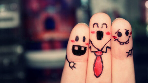 Wallpaper Fingers, Drawing, Funny