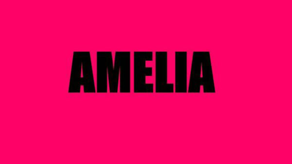 Wallpaper Dark, Amelia, Background, Word, Pink, Black