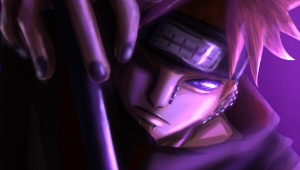 Wallpaper Purple, Naruto, Eyes, Pain