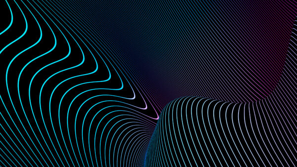 Wallpaper Waves, Neon