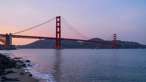 Wallpaper Golden, Gate, Bridge, Francisco, San, Travel
