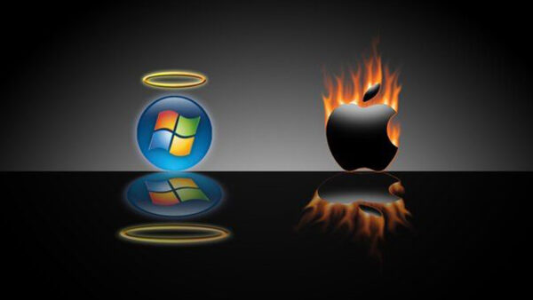 Wallpaper Apple, Logo, Technology, Windows
