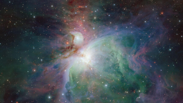 Wallpaper Orion, Nebula, Colorful, Starry, Desktop, Glare, Mobile, Galaxy, Sky