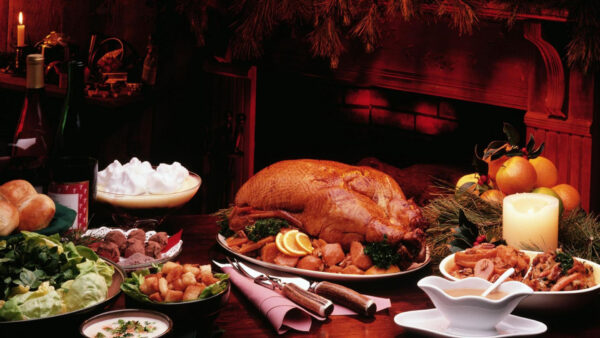 Wallpaper Thanksgiving, Table, Desktop, Foods