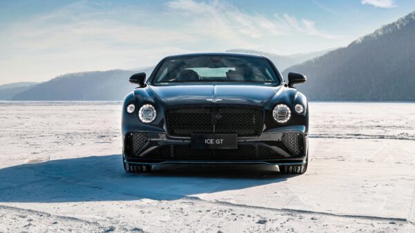 Wallpaper Cars, Ice, Bentley, Continental, 2022