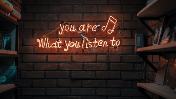 Wallpaper Are, Listen, What, Music, Neon, You