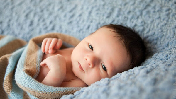 Wallpaper Child, Knitted, Covering, Baby, With, Colorful, Closeup, Cloth, Cute, View, Woolen