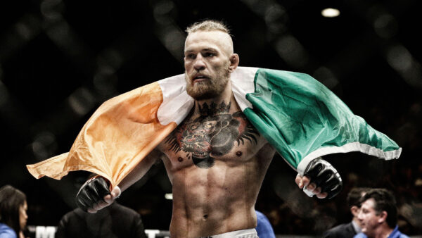 Wallpaper Flag, Blur, Background, With, Mcgregor, Conor