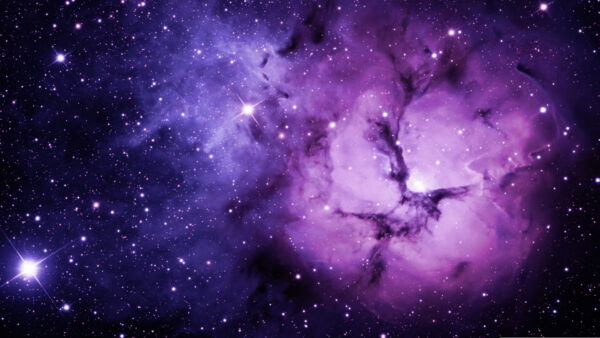 Wallpaper Purple, Space, Stars, Galaxy, Sky, Nebula