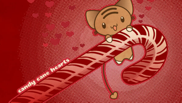 Wallpaper Candy, Teddy, With, Cane, Desktop