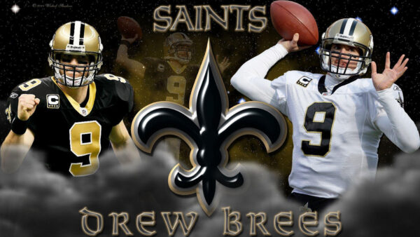 Wallpaper Saints, Brees, Drew