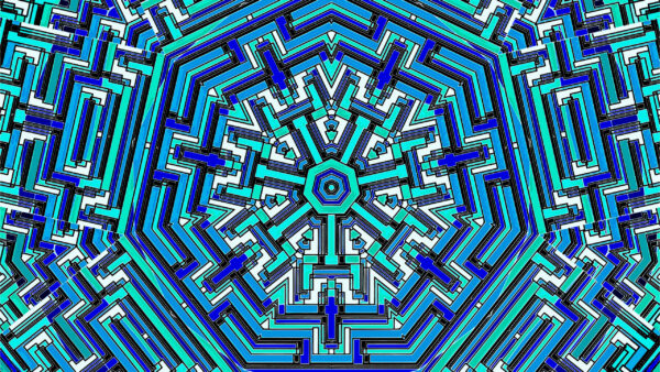 Wallpaper Pattern, Blue, Abstraction, Fractal, Abstract, Stripes, Green