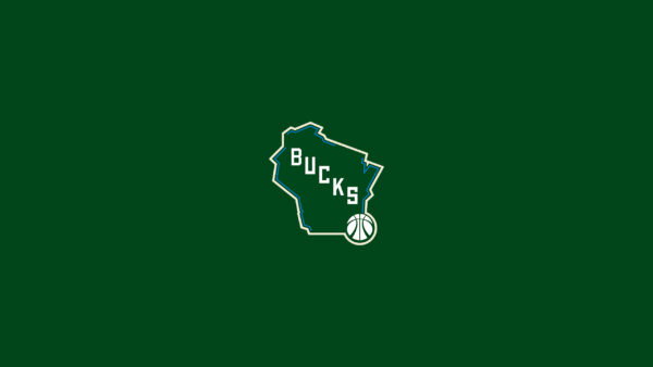 Wallpaper Milwaukee, NBA, Basketball, Symbol, Emblem, Bucks, Green