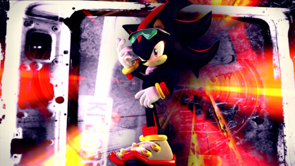 Wallpaper Shadow, Hedgehog, Ligh-Rock, The