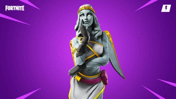 Wallpaper Purple, Fortnite, Skin, Background, Stoneheart