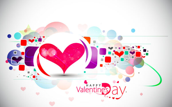 Wallpaper Valentines, Happy