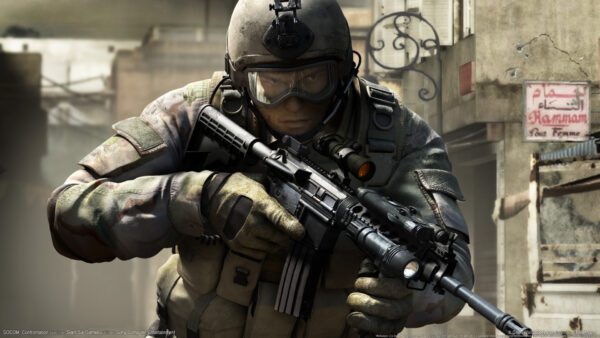 Wallpaper Confrontation, Socom