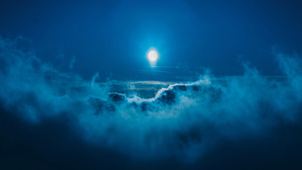 Wallpaper Moon, Night